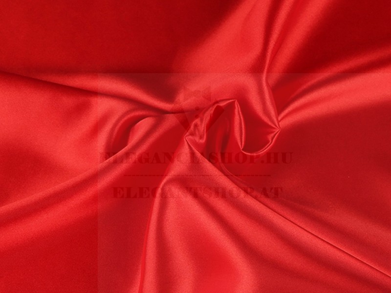    Gumis szatén gyereknyakkendő - Piros